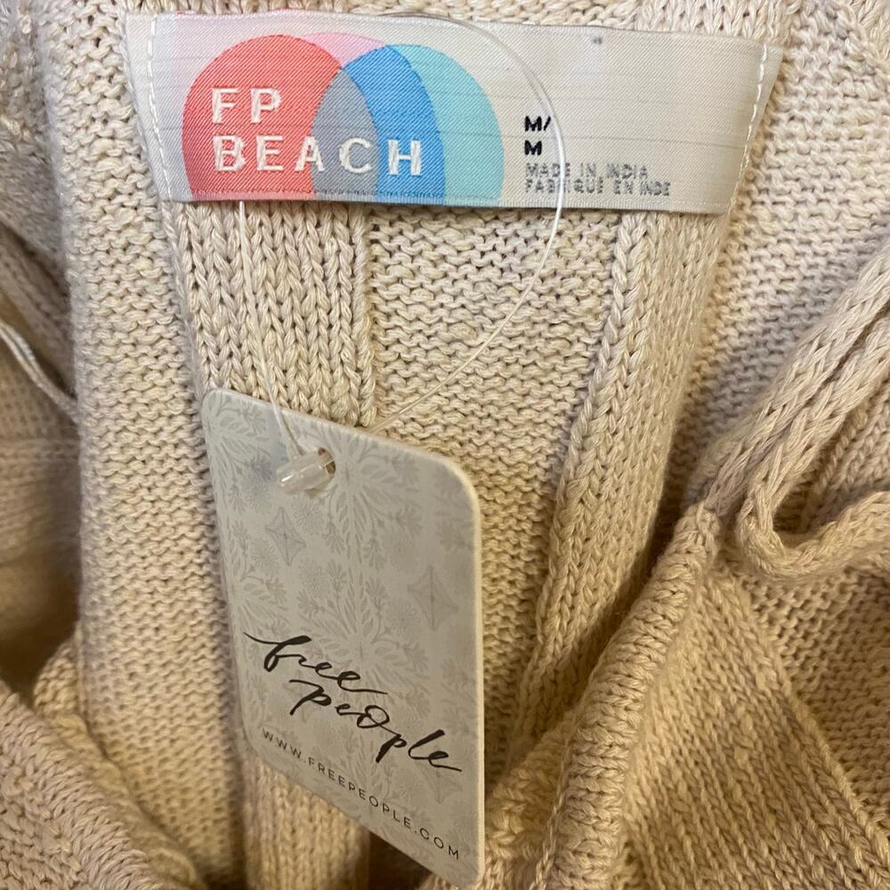 Free People Beach Women's Stellar Knit Mini Slip Dress Size Medium NWT FP Beach - Picture 6 of 9